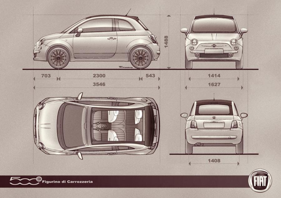  Fiat 500C 2009 года  (фото 31 из 140)